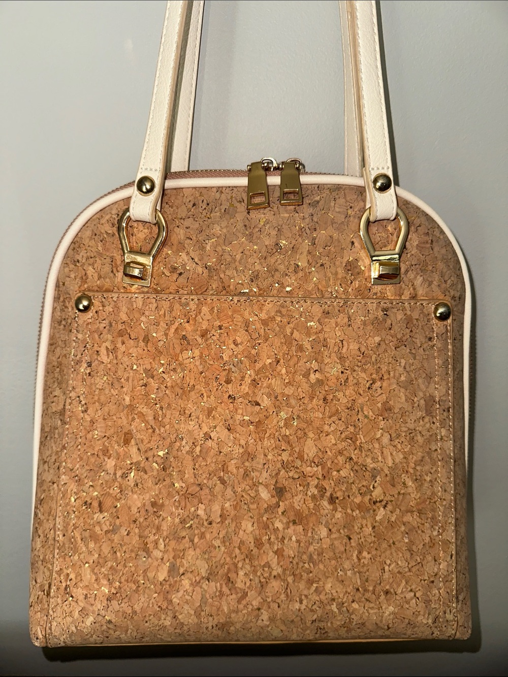 Miztique Daisy Cork Convertible Backpack Purse
